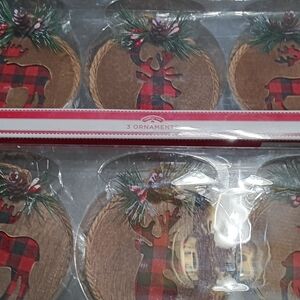 Christmas Ornaments 2packs (3) each pack